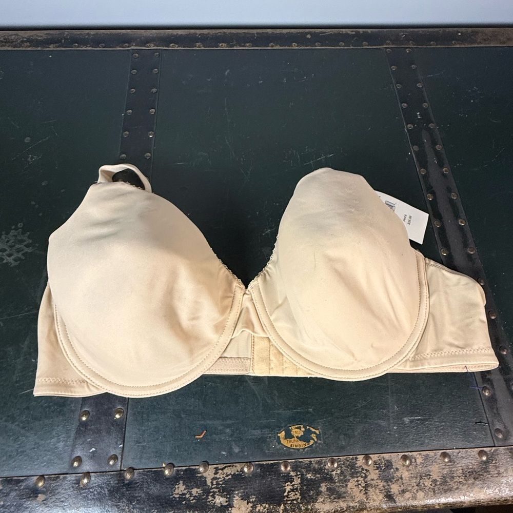 NWT Motherhood 40C OH BABY Full Coverage Nursing Bra Beige